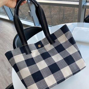 Coach Buffalo Check Canvas Shoulder bag